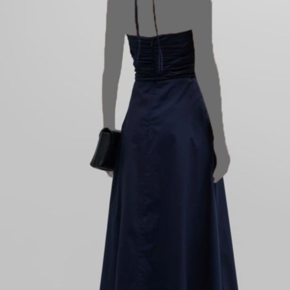 Veronica Beard Navy Midi Dress - Picture 2 of 8